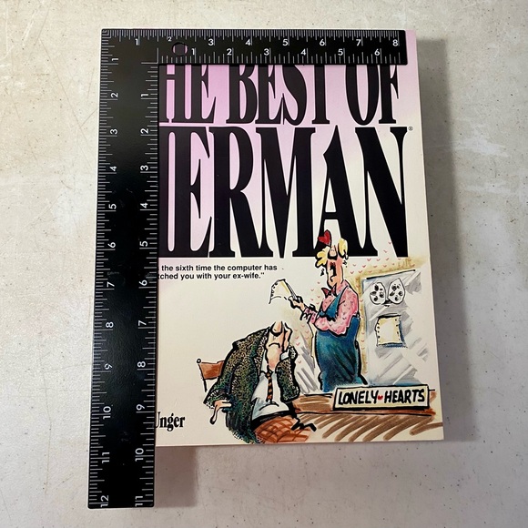 HERMAN Lot of 3 Books - 1st Treasure, The Best Of, Third Treasury - By Jim Unger - Picture 9 of 9